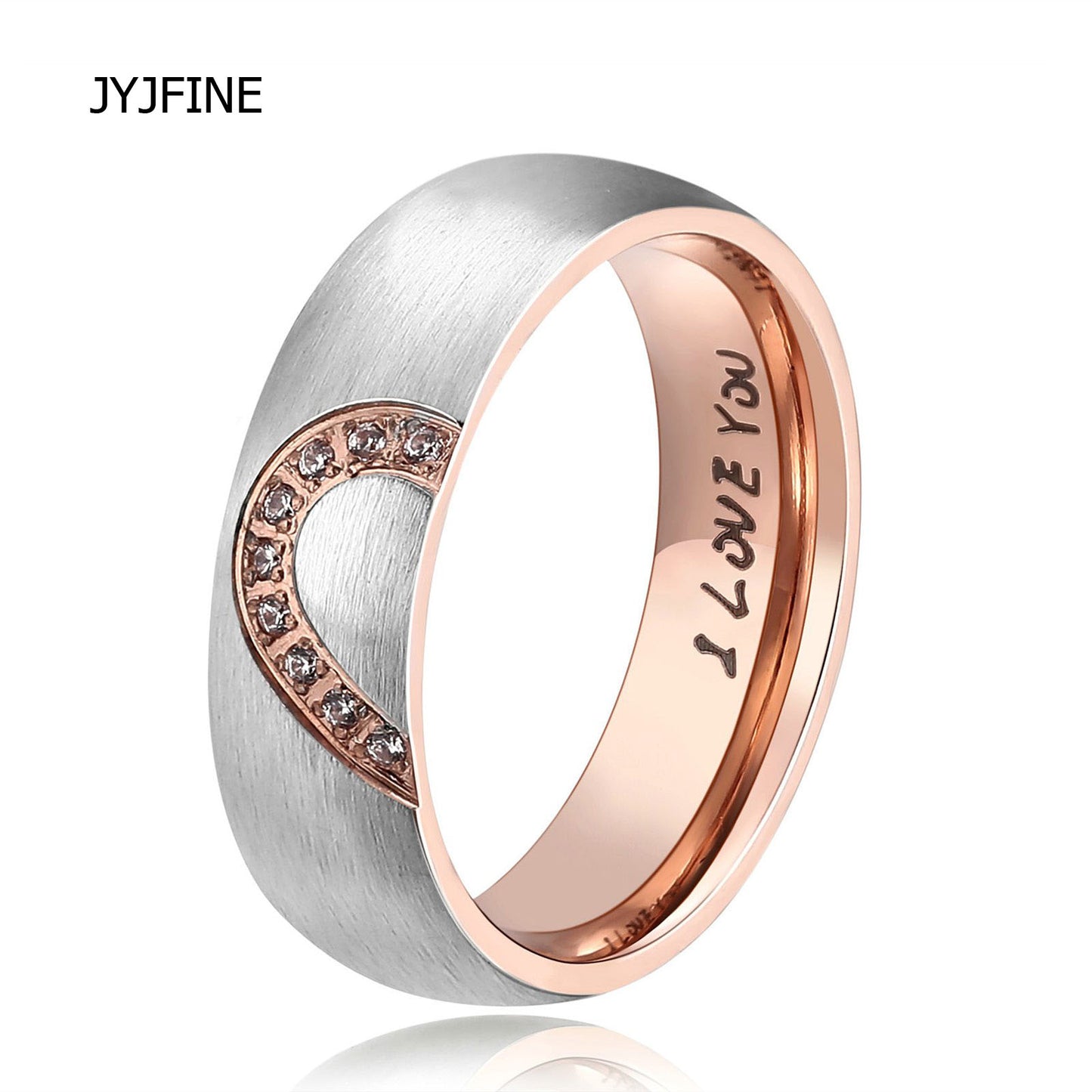 Jyjfine Couple Promise Rings